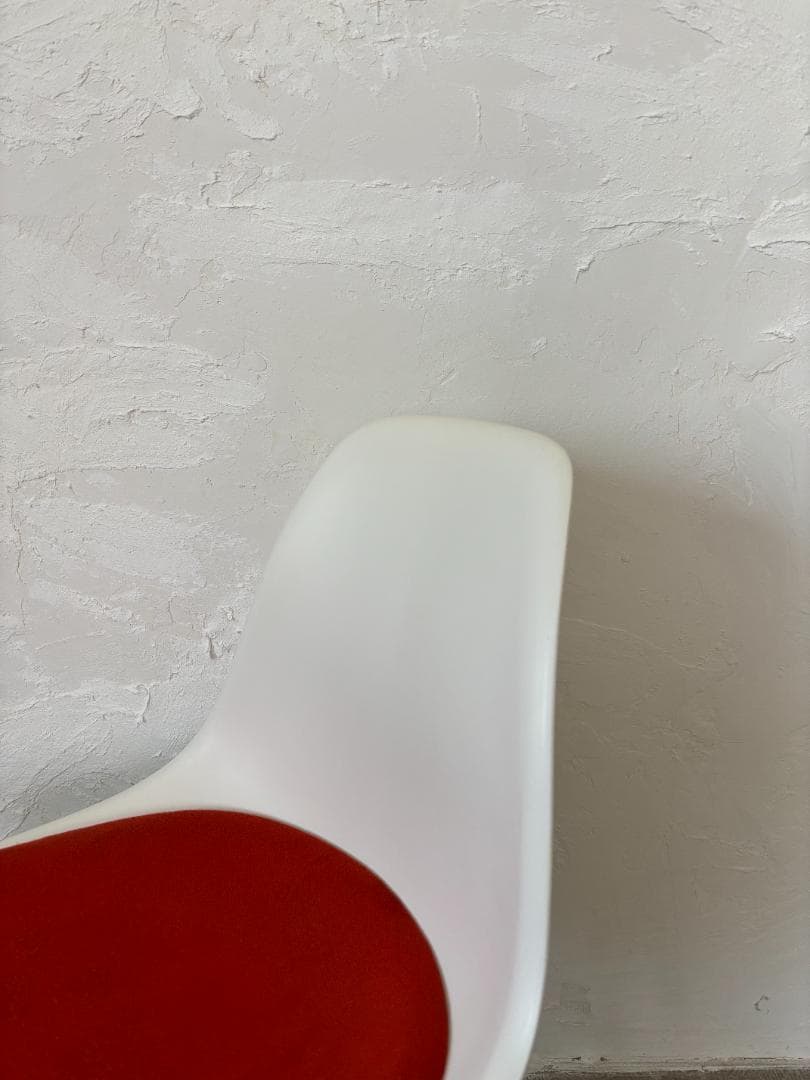 イームズ/Eamesシェルチェア ホワイト×オレンジ A