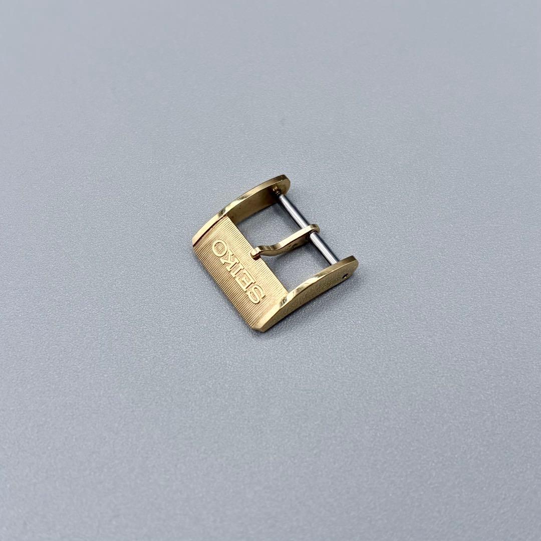 【純正・美品】SEIKO 15mm幅 時計尾錠 SGP ゴールド