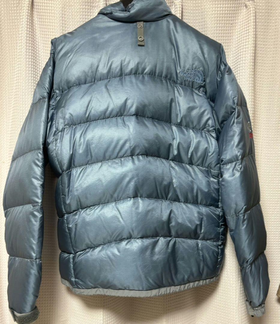 ザ・ノース・フェイス　ダウンジャケット　青　Мサイズ　サミットシリーズ