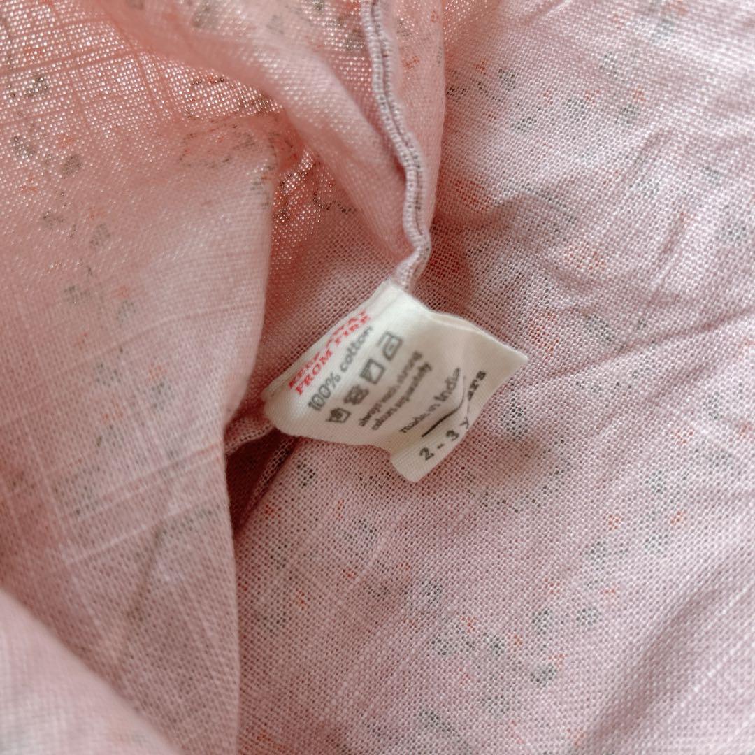 apolina アポリナ　Mara shirtdress 2〜3y ワンピース