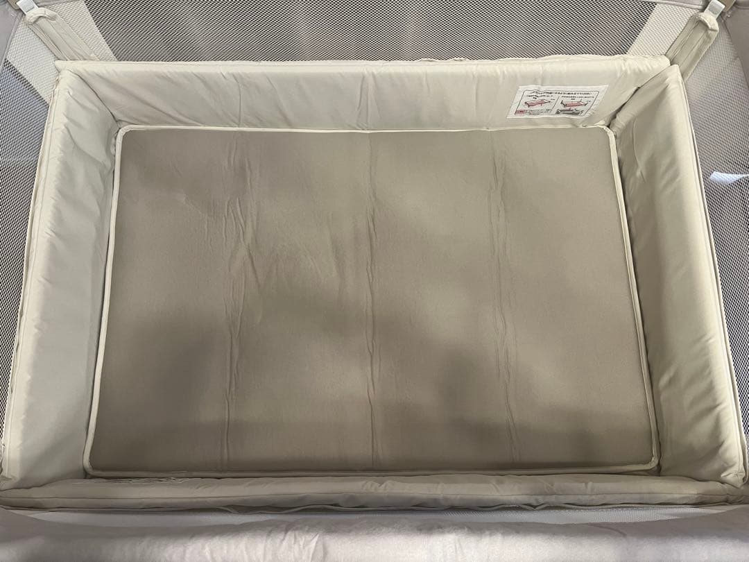 アップリカ　ココネル　エアープラスAB/ホワイトベージュ 説明書,収納袋つき