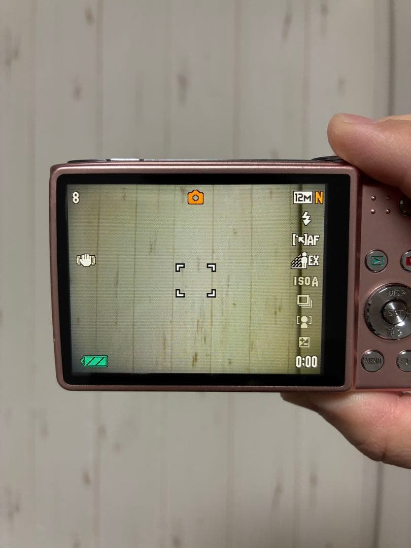 美品 カシオ　CASIO EXILIM EX-Z400 ピンク ＃A381