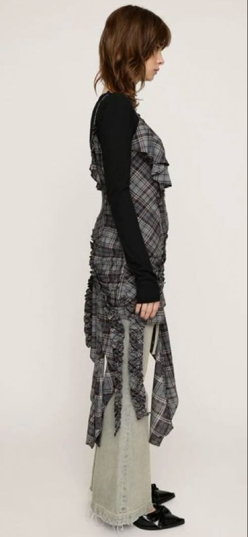 完売品　SLY（スライ） CHECK COMBI キャミソール