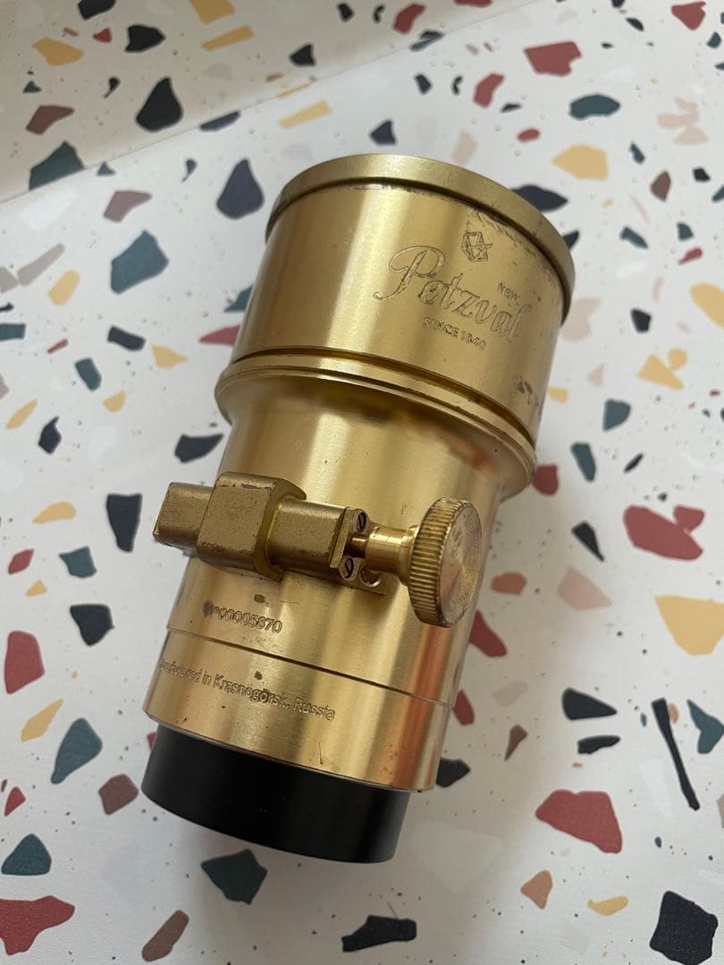 【ジャンク】Petzval 単焦点85mm ニコンマウント