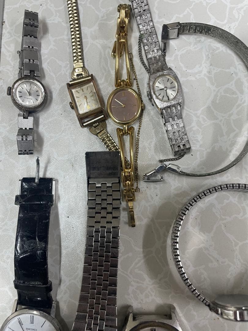 ❷時計86個まとめ売り SEIKO16個あり 手巻き、自動巻き
