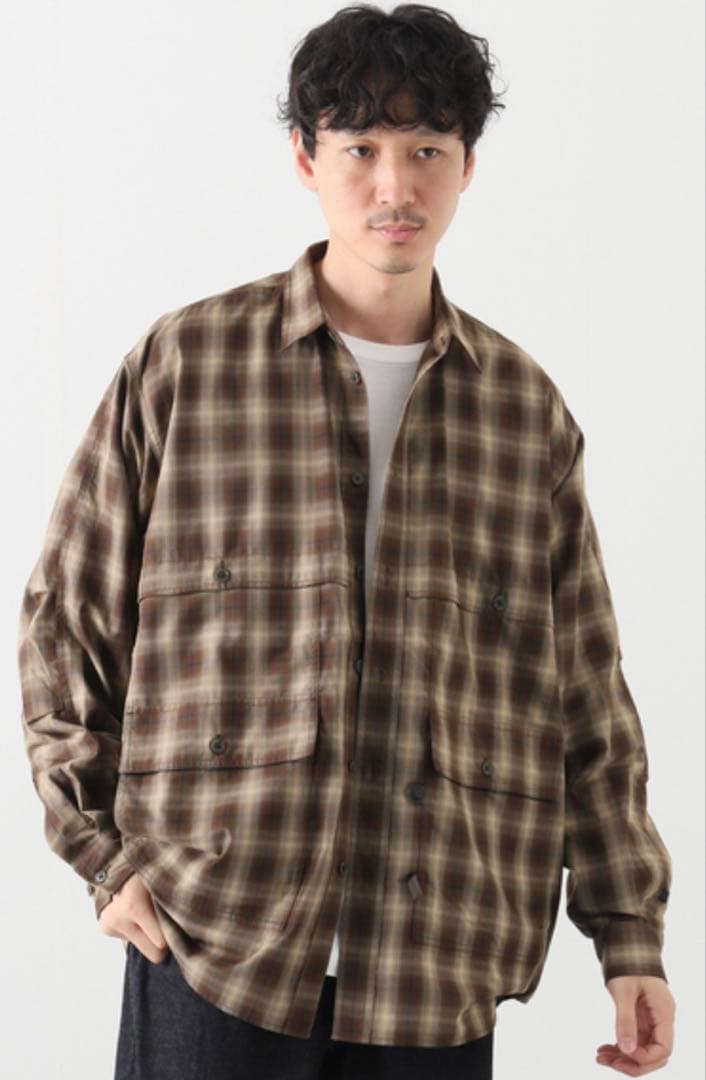 【DAIWA PIER39】TECH LOGGER SHIRTS Mサイズ