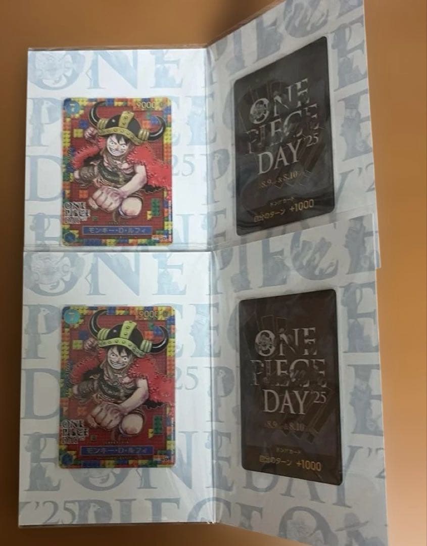 ONE PIECE DAY 2025プレミアムカードコレクション ２個セット