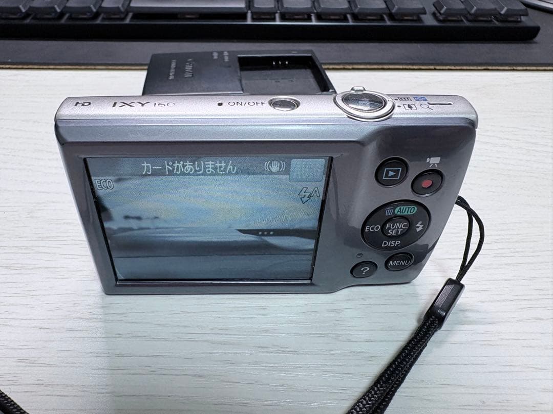 Canon IXY160 コンデジ キャノン（グレー）