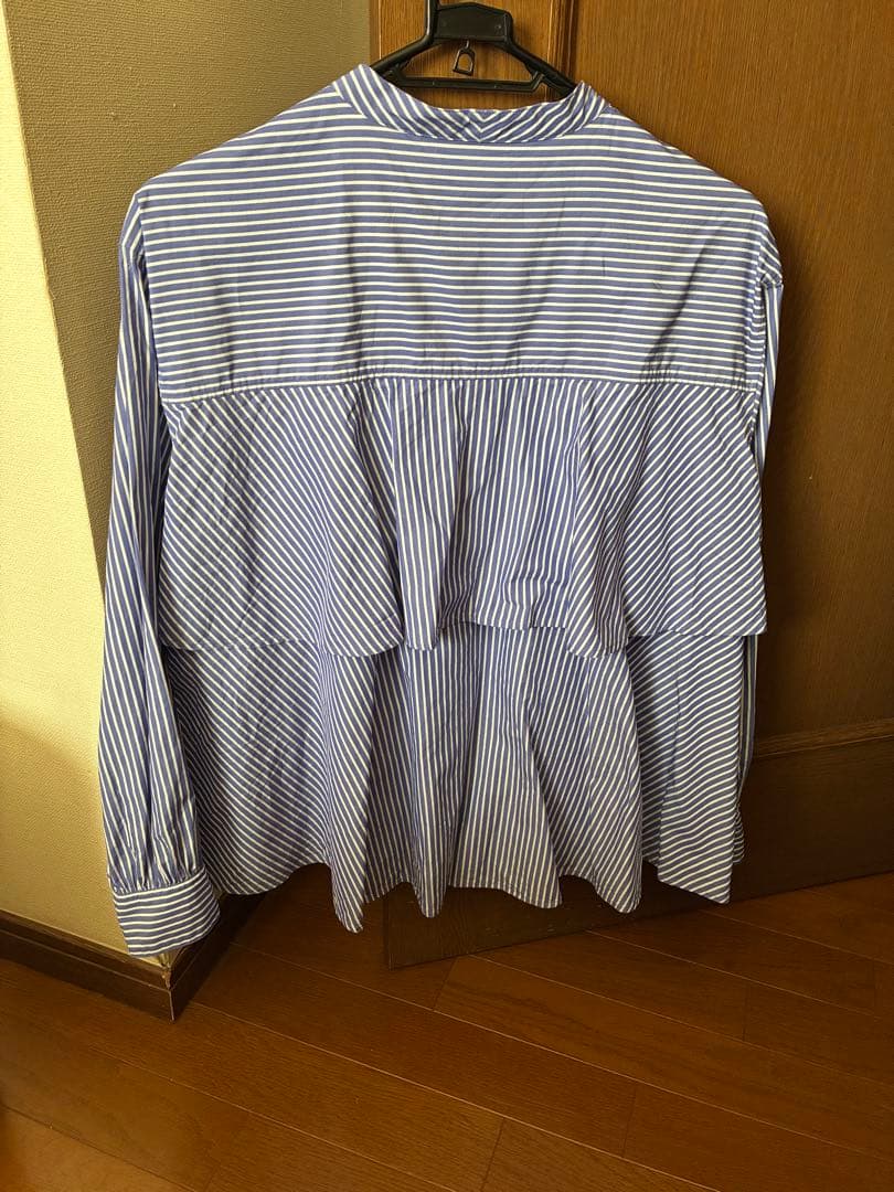 23区　【洗える】CANCLINI ティアードフリル ブラウス　38