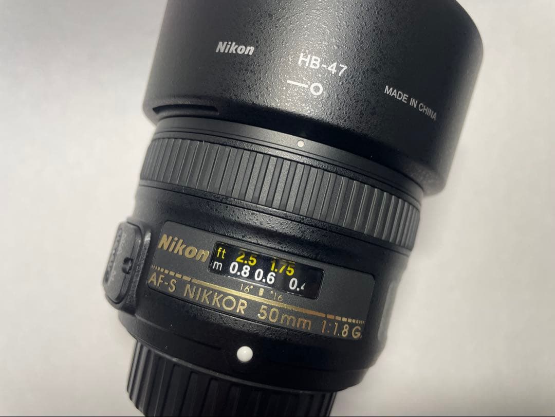 レンズ(単焦点) nikon AF-S NIKKOR 50mm f/1.8G