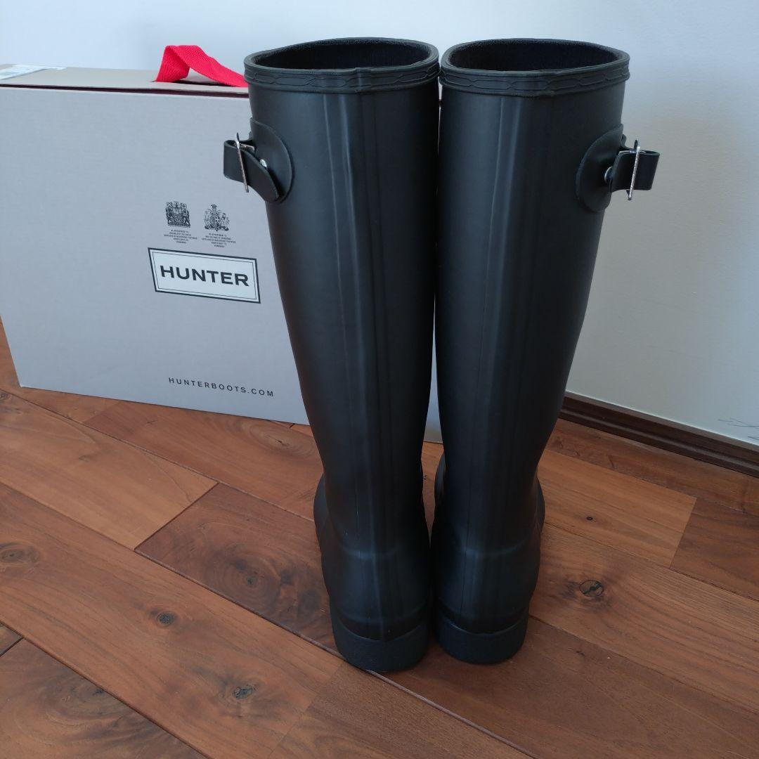 HUNTER ブーツ　OLIGINAL TOUR BLACK