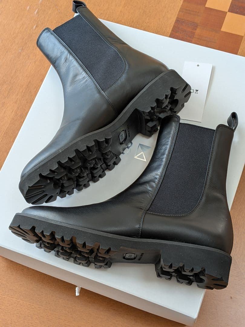 今期　新品　23区 サイドゴアブーツ