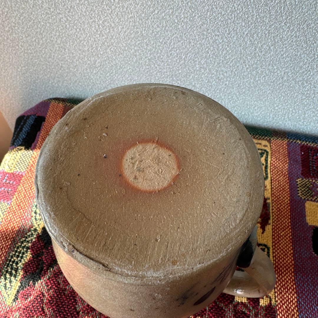 USA【Rowe Pottery】ローポタリー ピッチャー　水差し カントリー