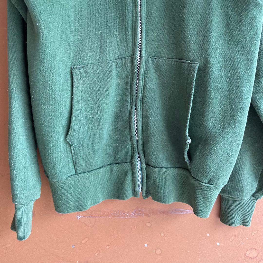 希少60sヴィンテージ パーカータロンジップグリーン