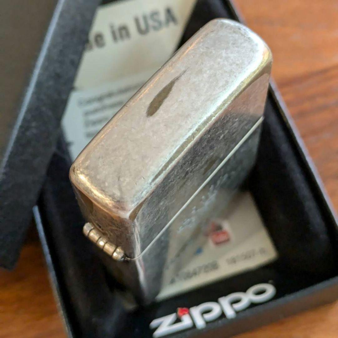 新品 未使用 ポールスミス USED加工 王冠 クラウン Zippo