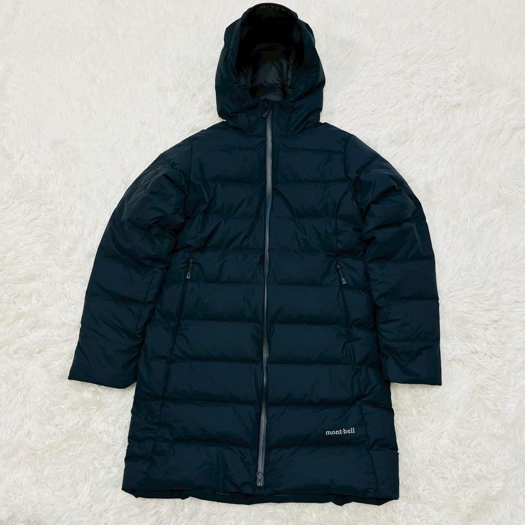 モンベル　コルチナダウンコート　L　ブラック　スタッフバッグなし　レディース