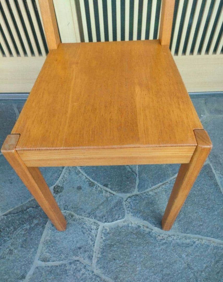 Taka　MUJI 無印良品 タモ材 椅子 チェア 2セット