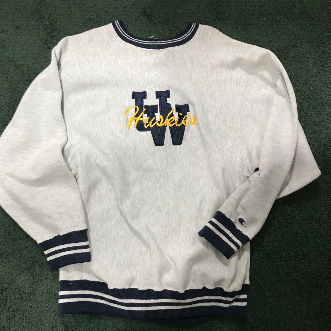 90s チャンピオン　リバースウィーブ　スウェット　USA製　刺繍タグ　XL