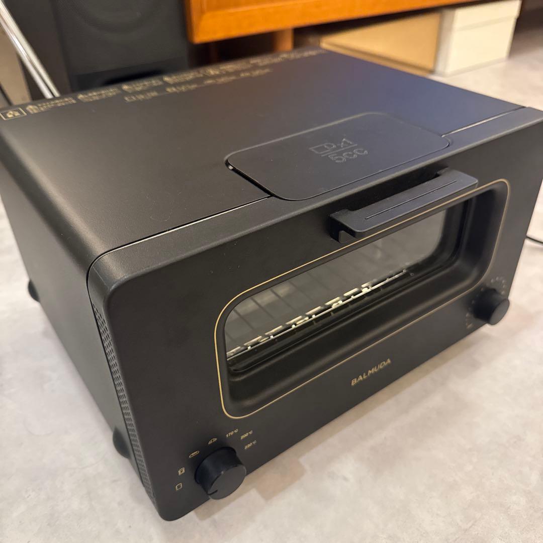 BALMUDA オーブントースター　KO1E 黒　ブラック