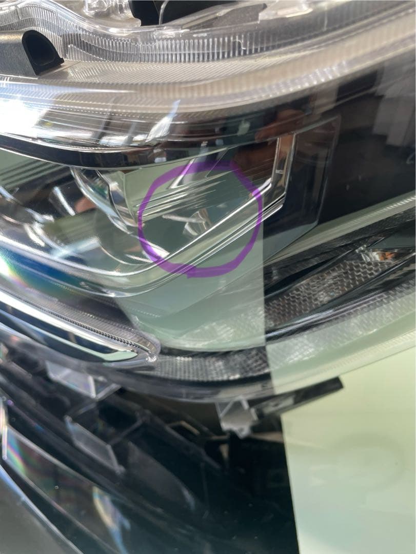 30 アルファード　後期　ハイブリット　SR Cパッケージ　左ヘッドライト 3眼