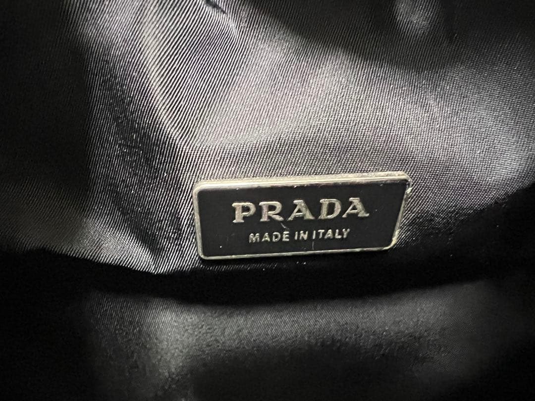PRADA ナイロンリュック　ブラック