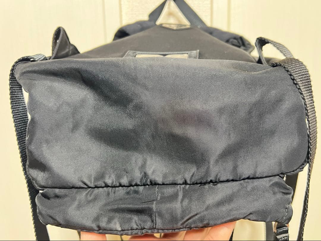 PRADA ナイロンリュック　ブラック