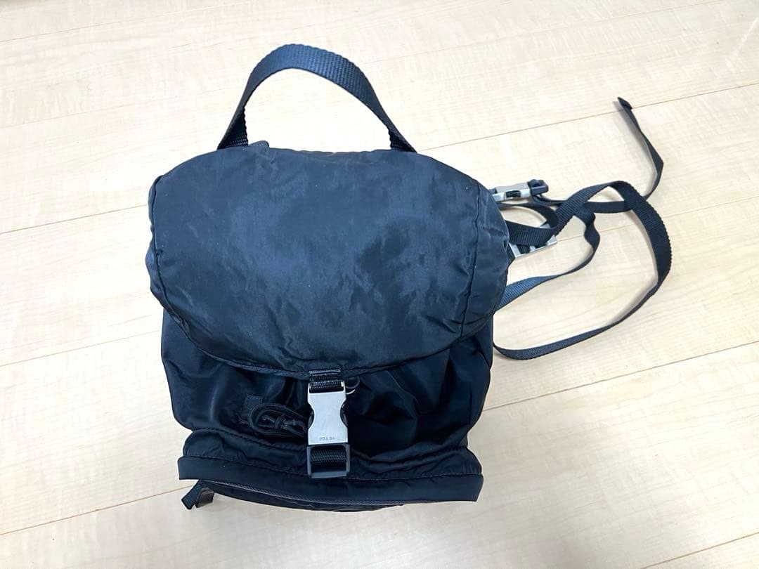 PRADA ナイロンリュック　ブラック