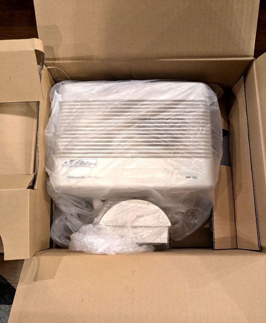 未使用Panasonic FY-12ZH1-W 気調・熱交換形換気扇スイッチ紐付