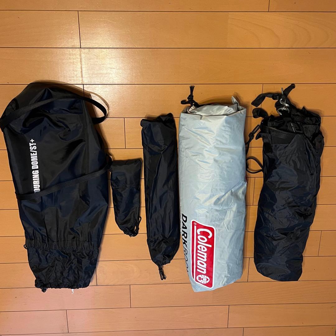 コールマン　テント、グランドシート、ポール