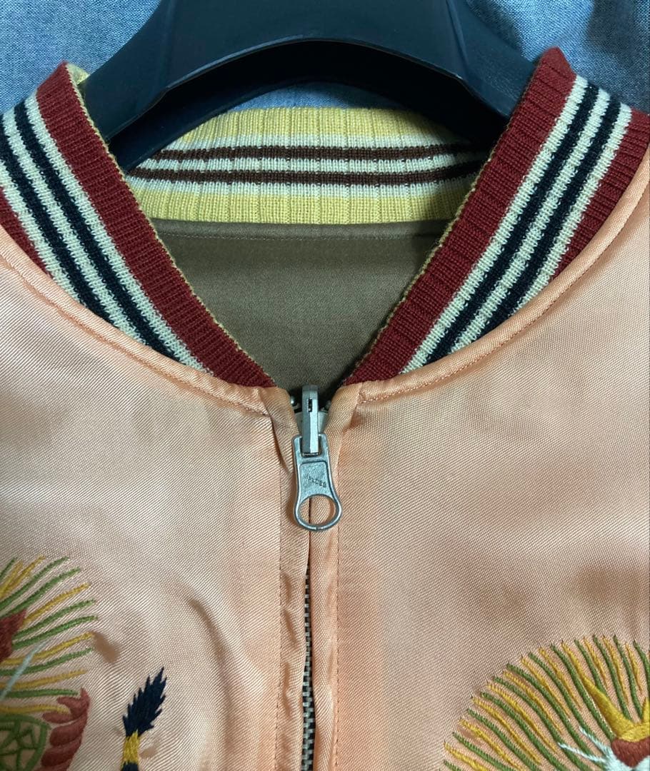 さ*ろ様 美品 Pherrow's(フェローズ) 匠 リバーシブルスカジャン ゑ