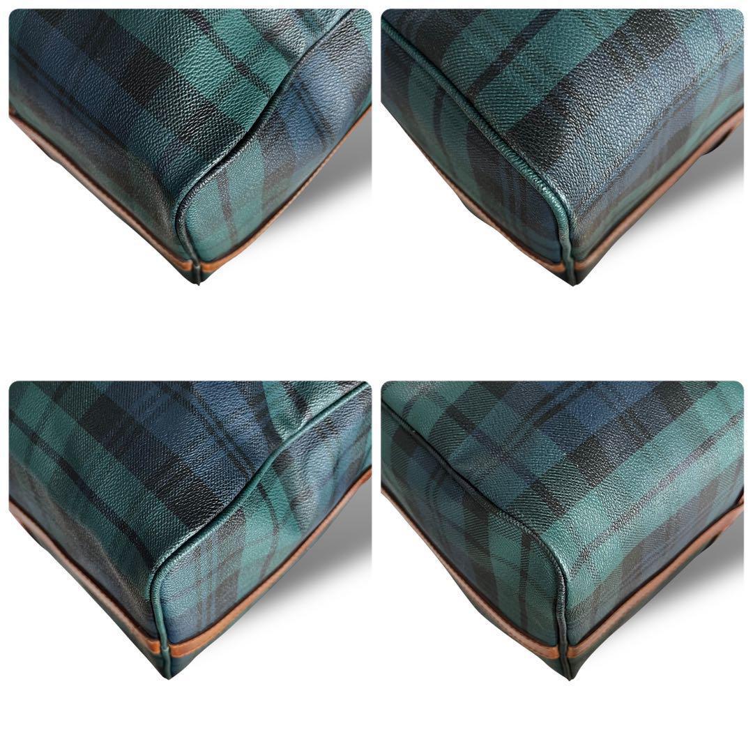 Vintage Polo Ralph Lauren チェック美品　ボストンバッグ