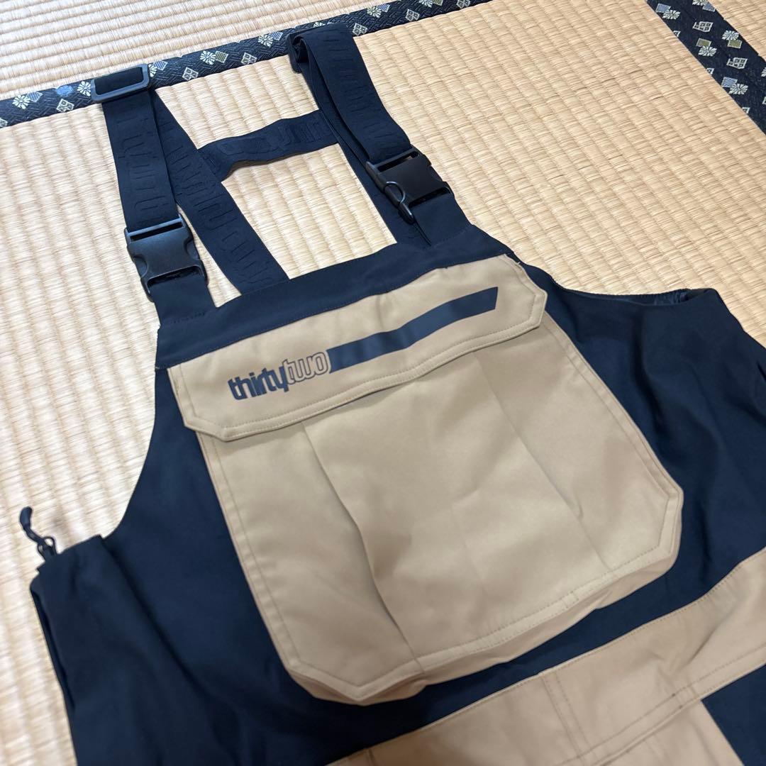 thirtytwo ビブパンツ XLサイズ 美品