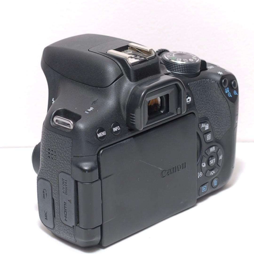 Wi-Fi機能搭載✨Canon Kiss X8i✨シングルレンズ✨タッチ操作✨