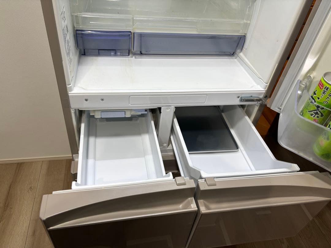 値下げ！三菱冷蔵庫、MR-B46J-C、2023年式、使用頻度少なく美品です