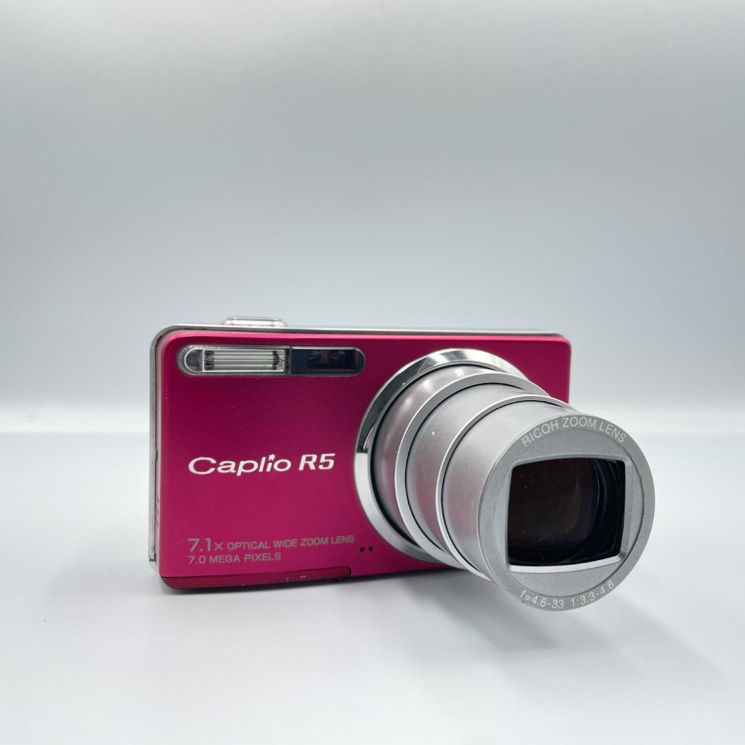 【動作品・転送特典無料あり】RICOH Caplio R5 PINK