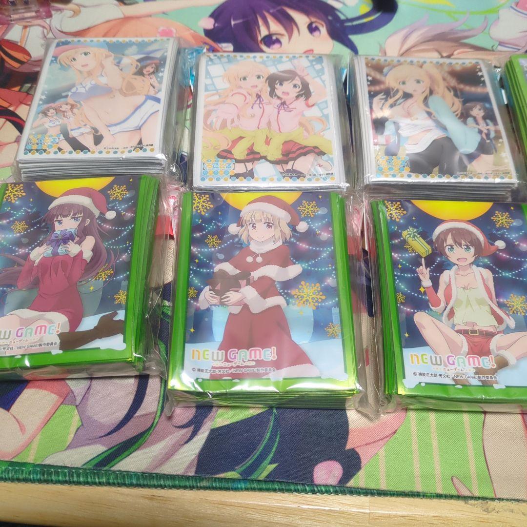 NEW GAME! ろこどる きゃらスリーブ まとめ売りセット 最終値下げ