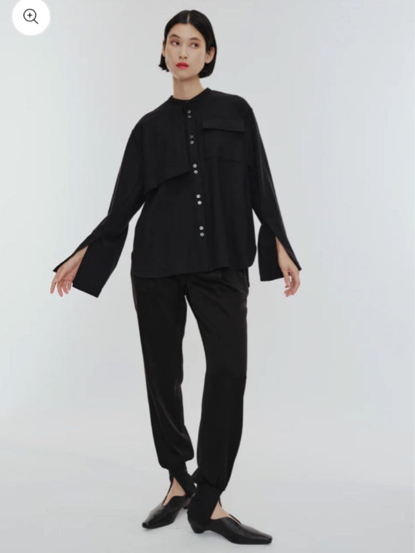 IORE イオレ BUTTON SHIRT ブラック