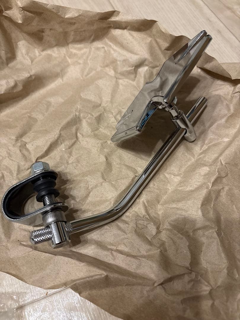 アイアンクロスミラー　ハーレー　チョッパー　スティード　ドラッグスター　汎用品