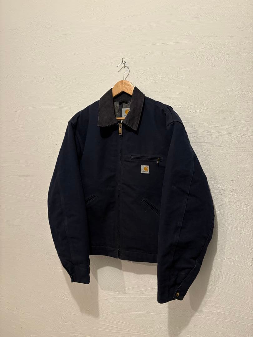 極上！ 00s カーハート デトロイトジャケット ネイビー Size 44
