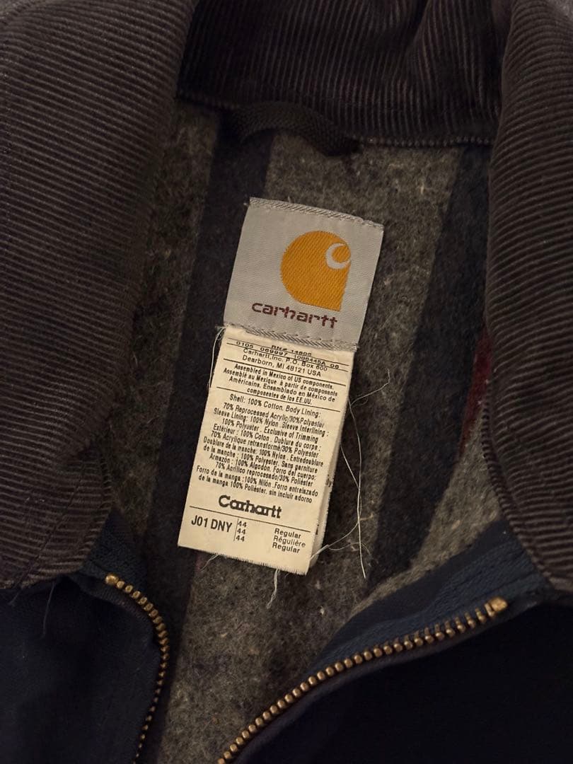 極上！ 00s カーハート デトロイトジャケット ネイビー Size 44
