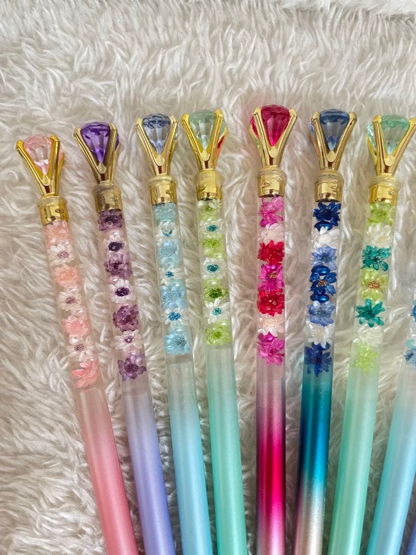 2026-ハーバリウムボールペン　セット　NO..2 NO..5 まめ