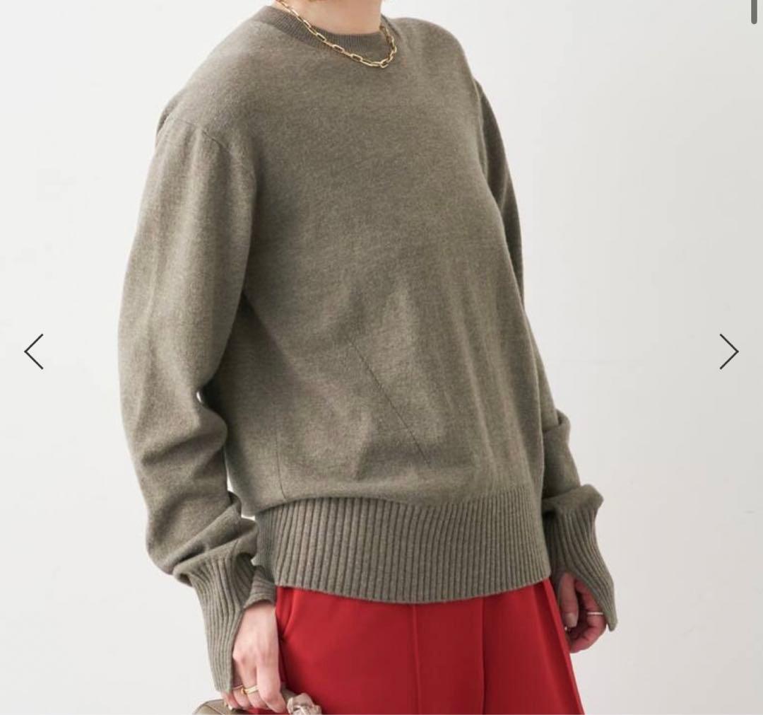 CINOH 2025AW MIX KNIT スヌード付　ドゥーズィエムクラス