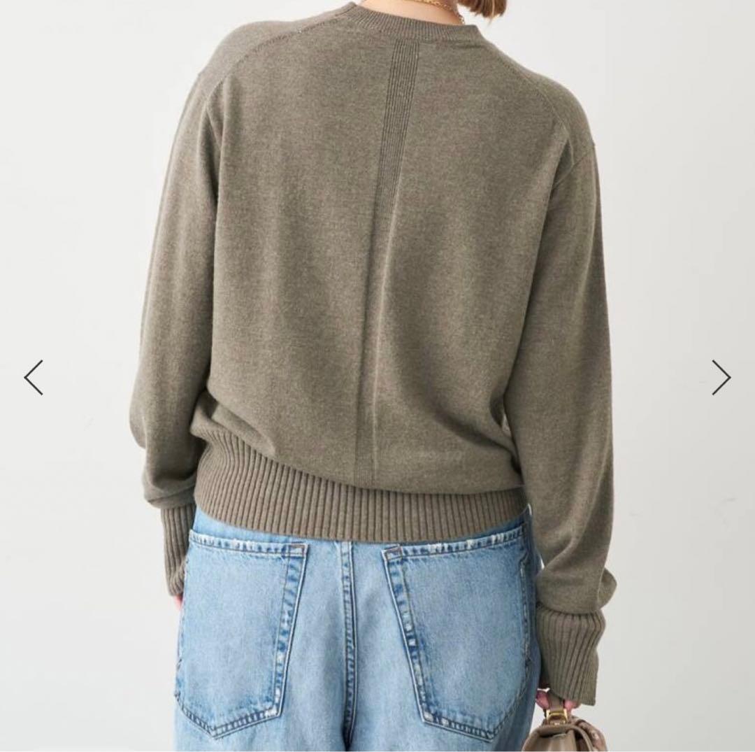 CINOH 2025AW MIX KNIT スヌード付　ドゥーズィエムクラス