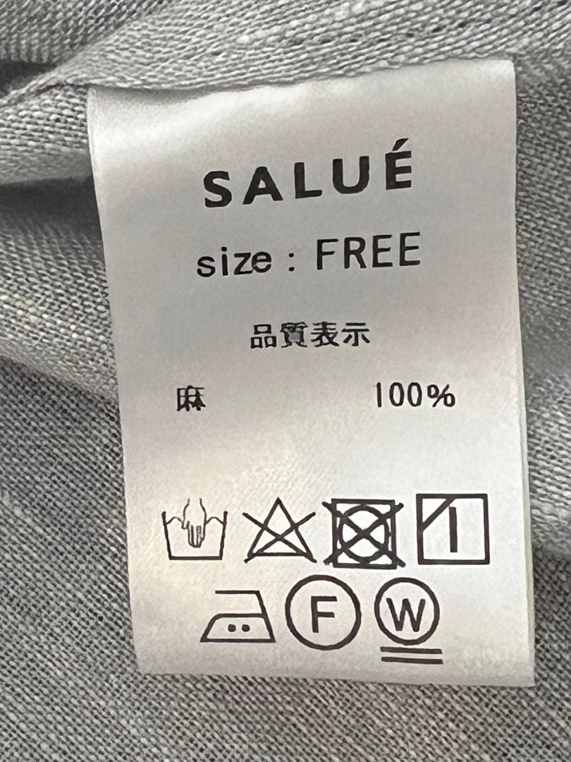 SALUE パフスリーブブラウス