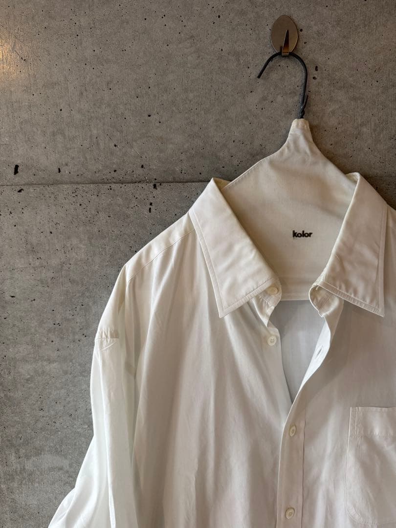 Charvet シャルべ フランス製 ポプリンドレスシャツ ホワイト 42