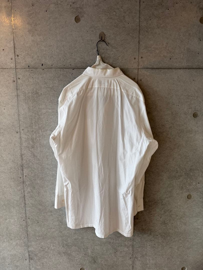 Charvet シャルべ フランス製 ポプリンドレスシャツ ホワイト 42