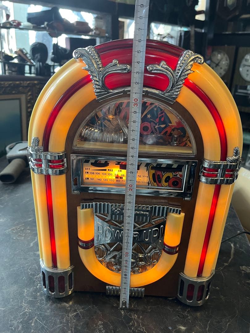 ジュークボックス、レトロジュークボックス、ラジオ絶好調、