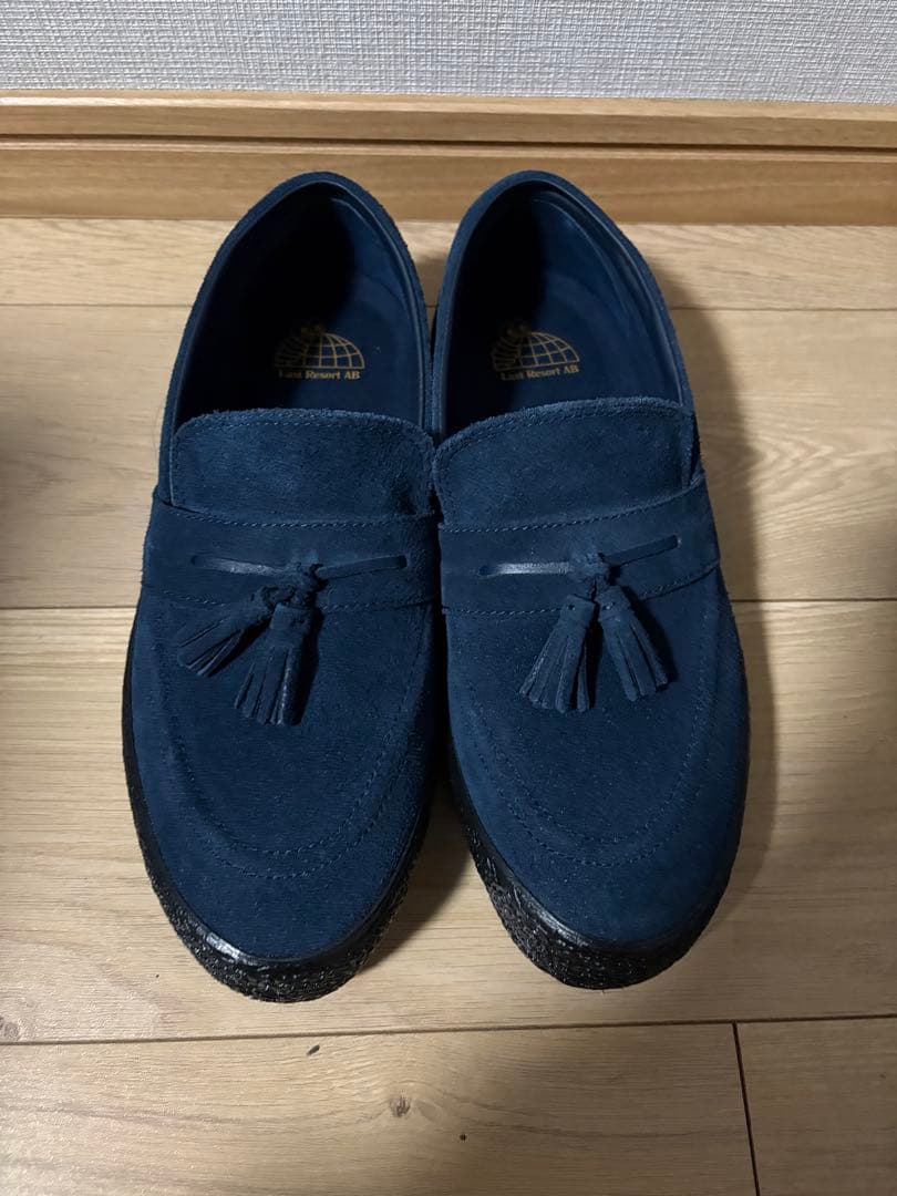 Last Resort AB ネイビー タッセルスニーカー
