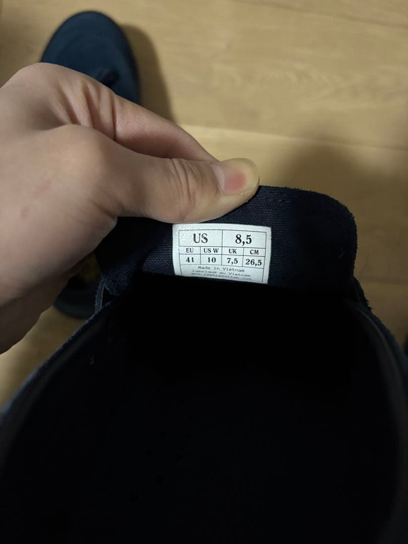 Last Resort AB ネイビー タッセルスニーカー