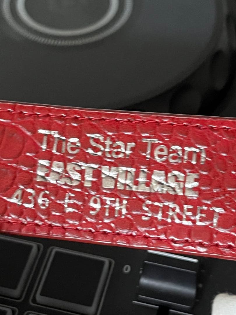 starteam ベルト 赤